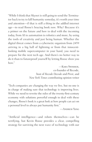 futureproof - 9 rules for surviving in the age of ai