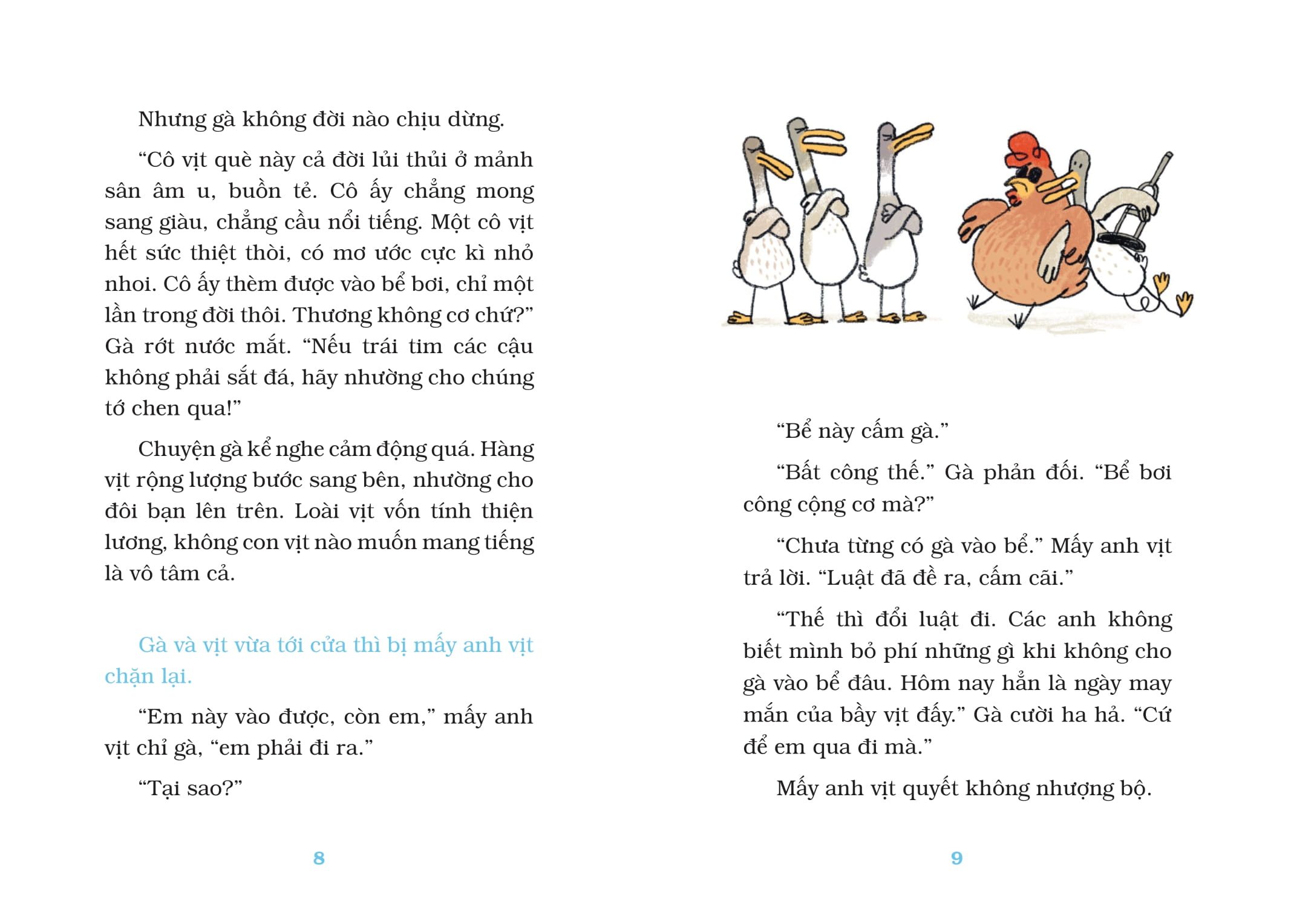 Ga Mo Va Vit Kho - Bua Tiec Chat Choi O Be Boi