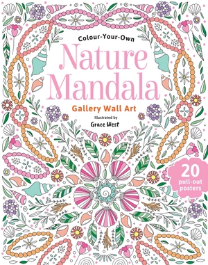 gallery wall art - nature mandala