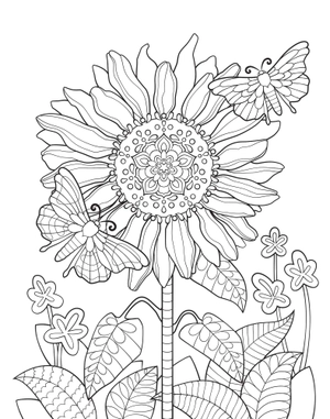 gallery wall art - nature mandala