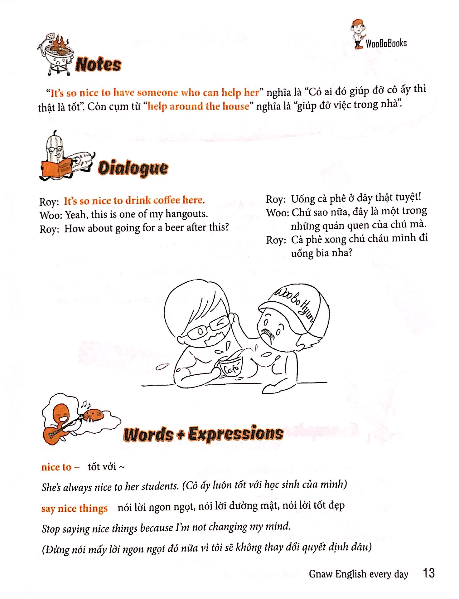 gặm tiếng anh mỗi ngày cùng woo bo hyun (gnaw english everry day)