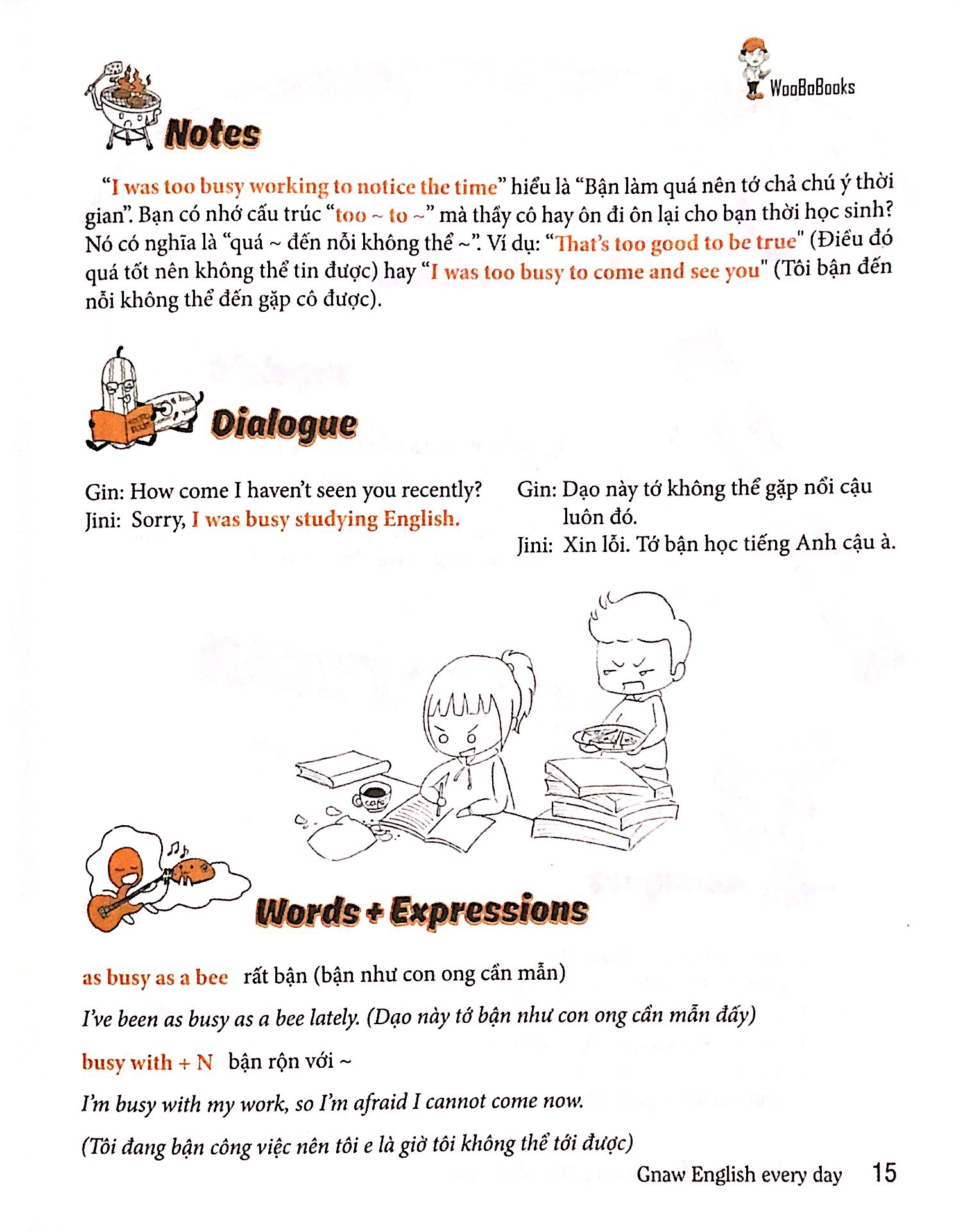 gặm tiếng anh mỗi ngày cùng woo bo hyun (gnaw english everry day)