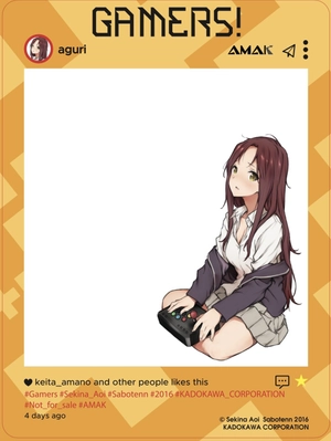 gamers! - tập 4: aguri và đòn tấn công chí mạng trong vô thức - tặng kèm bookmark bế hình + postcard + standee pop-up + card sns ngẫu nhiên