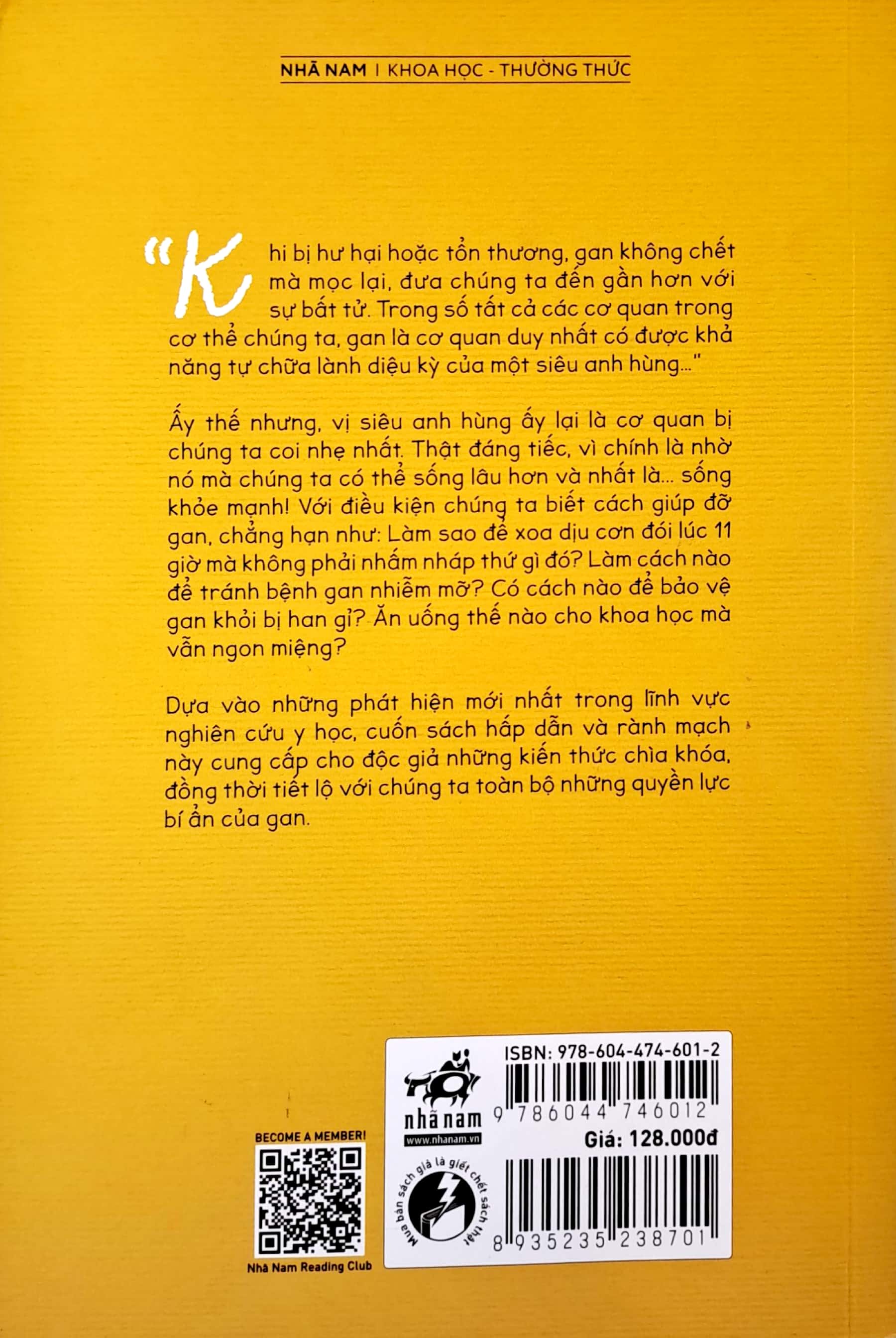 gan ơi là gan - người hùng thầm lặng trong cơ thể giúp chúng ta sống lâu và khỏe mạnh