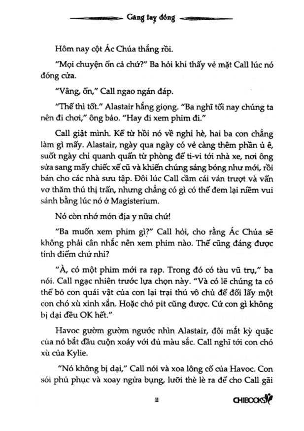 găng tay đồng, phần 2: series trường học pháp thuật
