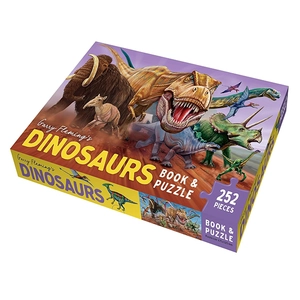 garry fleming's dinosaurs - book & jigsaw vol. 2