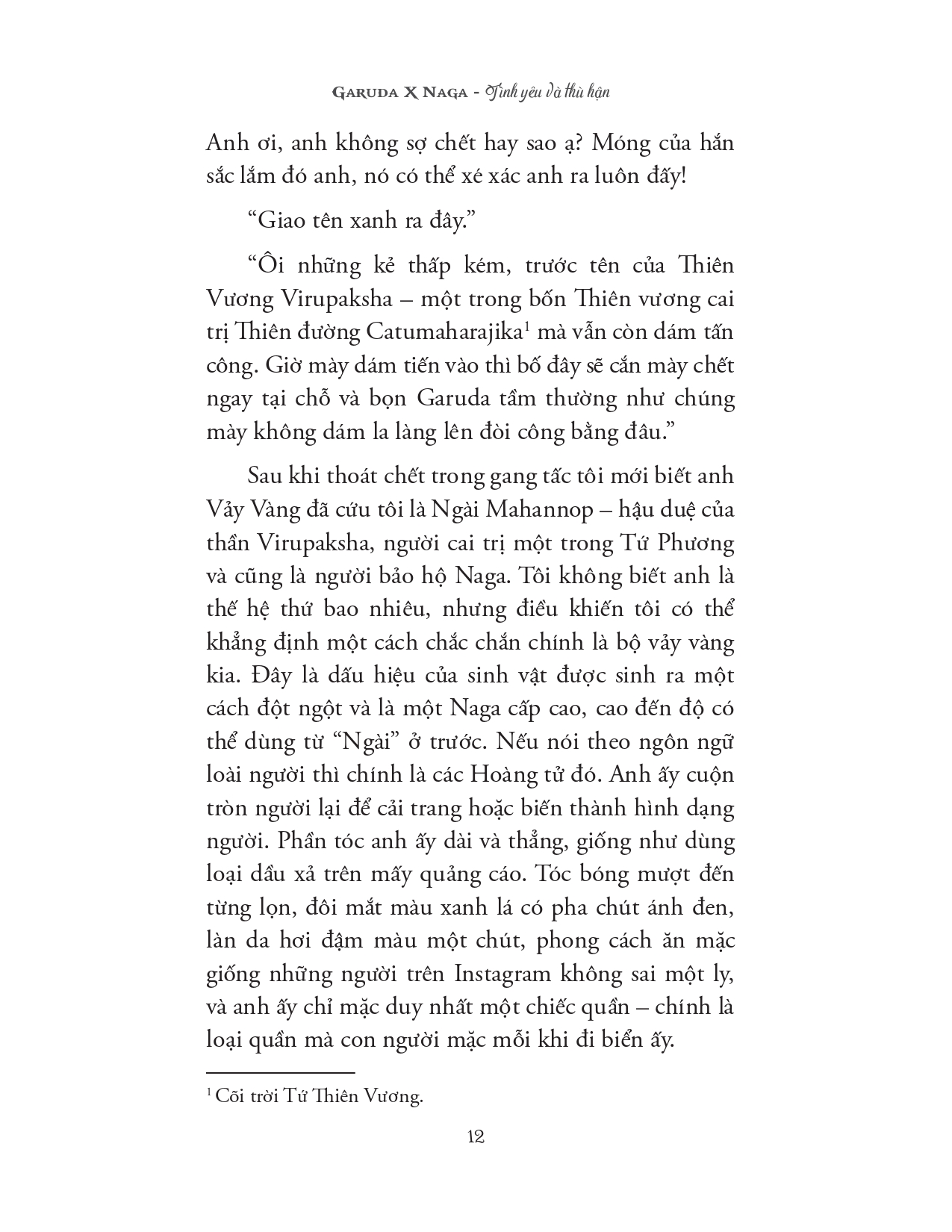 garuda x naga - tình yêu và thù hận