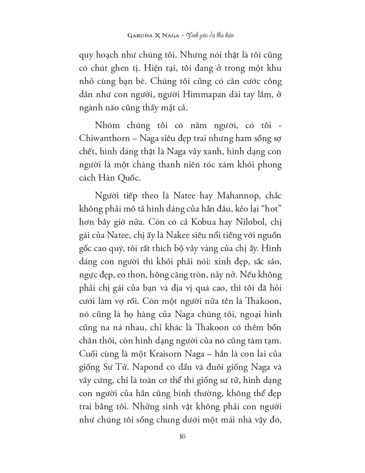 garuda x naga - tình yêu và thù hận