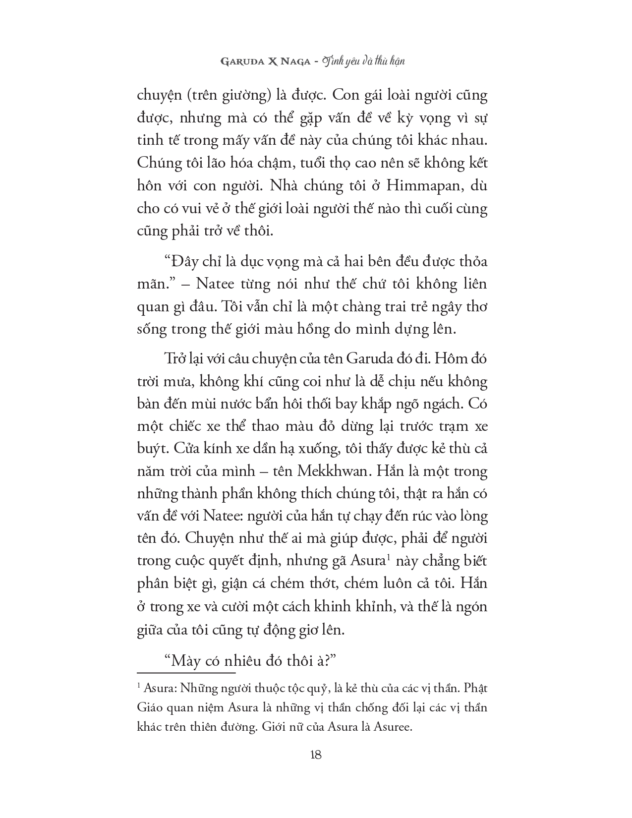 garuda x naga - tình yêu và thù hận