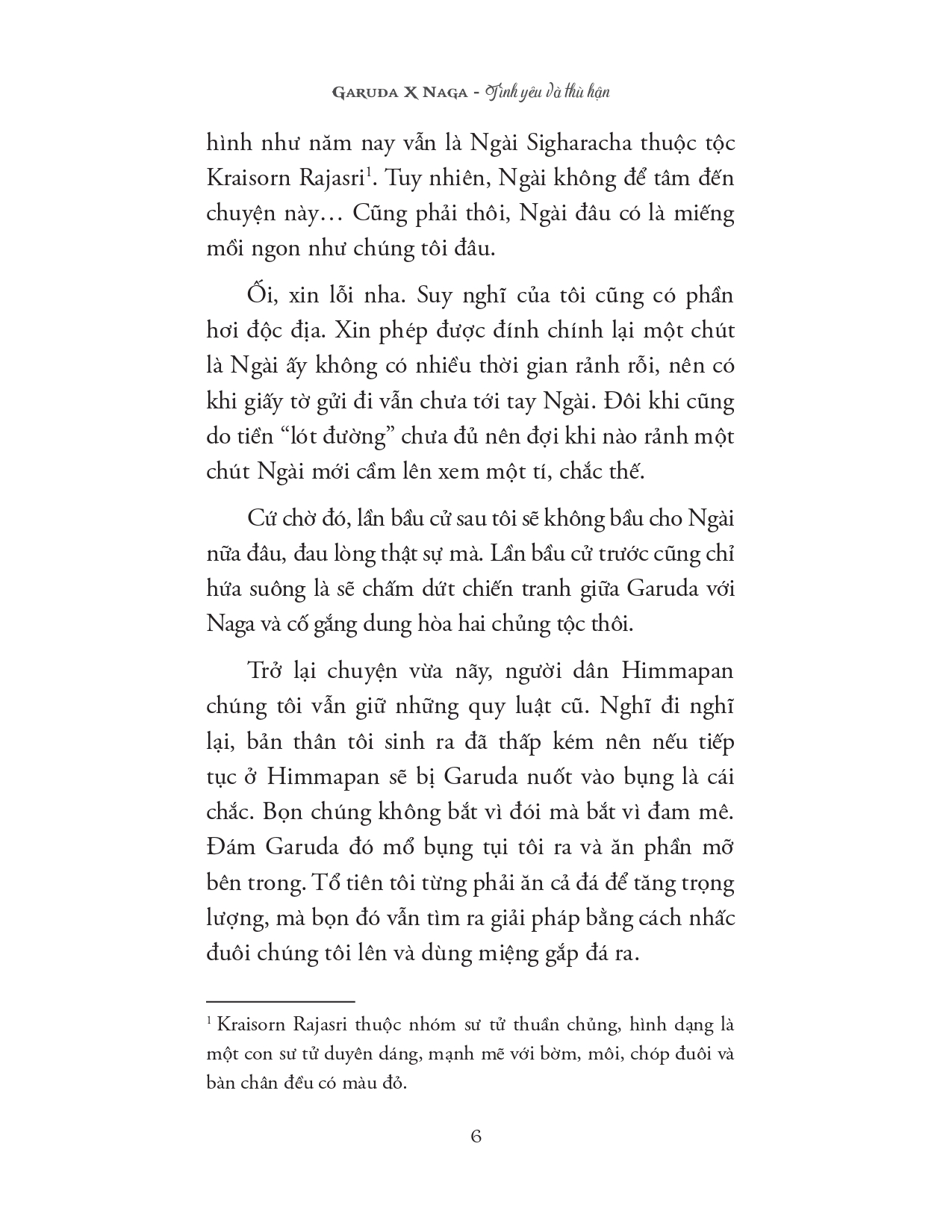 garuda x naga - tình yêu và thù hận