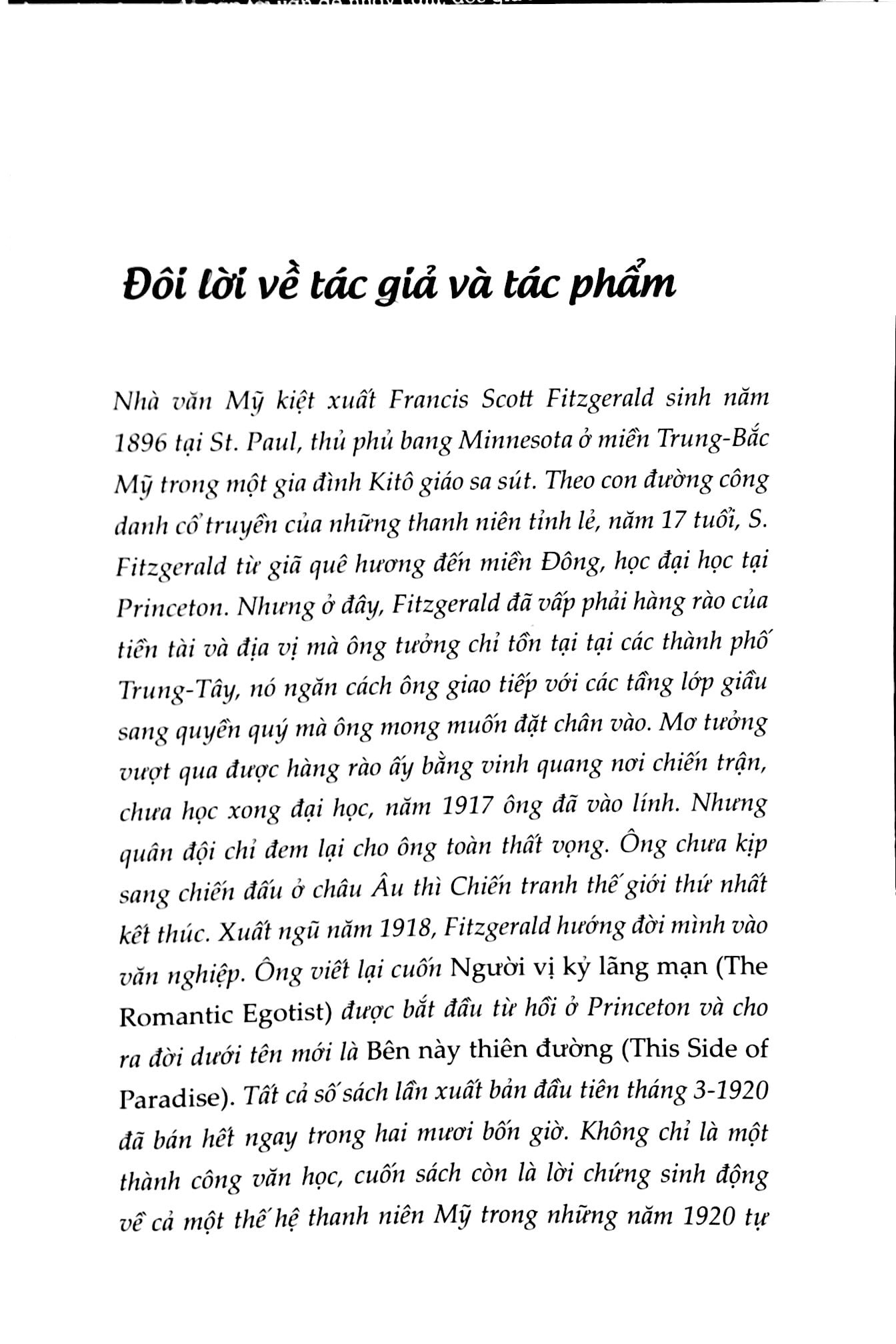 gatsby vĩ đại (song ngữ anh-việt) (tái bản 2023)