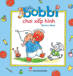 gấu bobbi chơi xếp hình - bìa cứng
