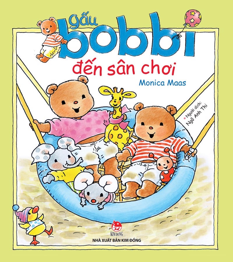 gấu bobbi đến sân chơi