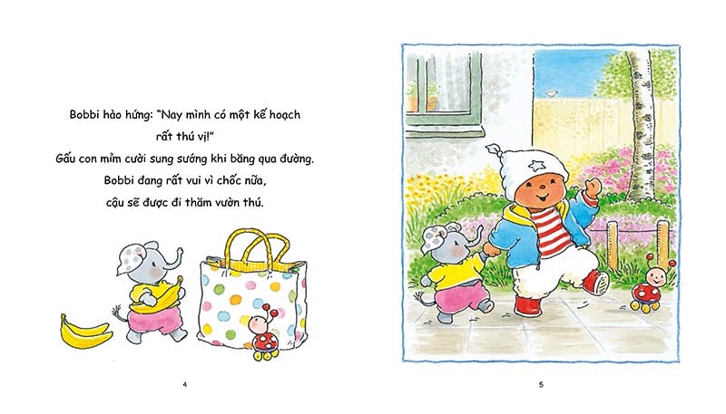 gấu bobbi đi vườn thú