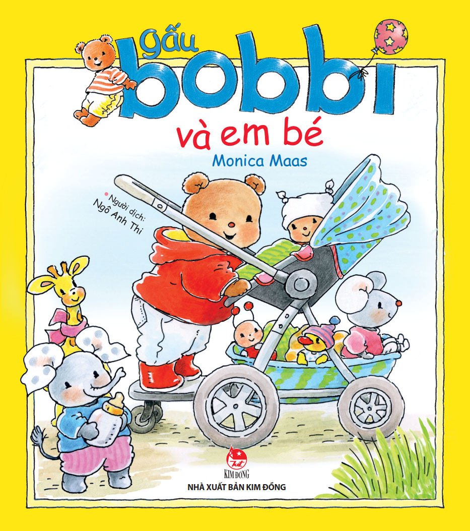 gấu bobbi và em bé