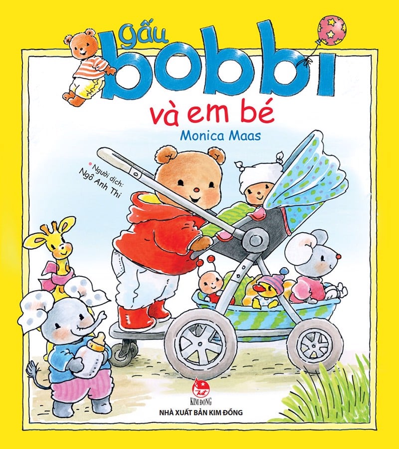 gấu bobbi và em bé