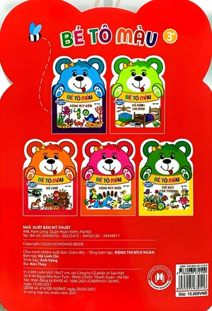 gấu con khéo tay - bé tô màu: đồ dùng gia đình