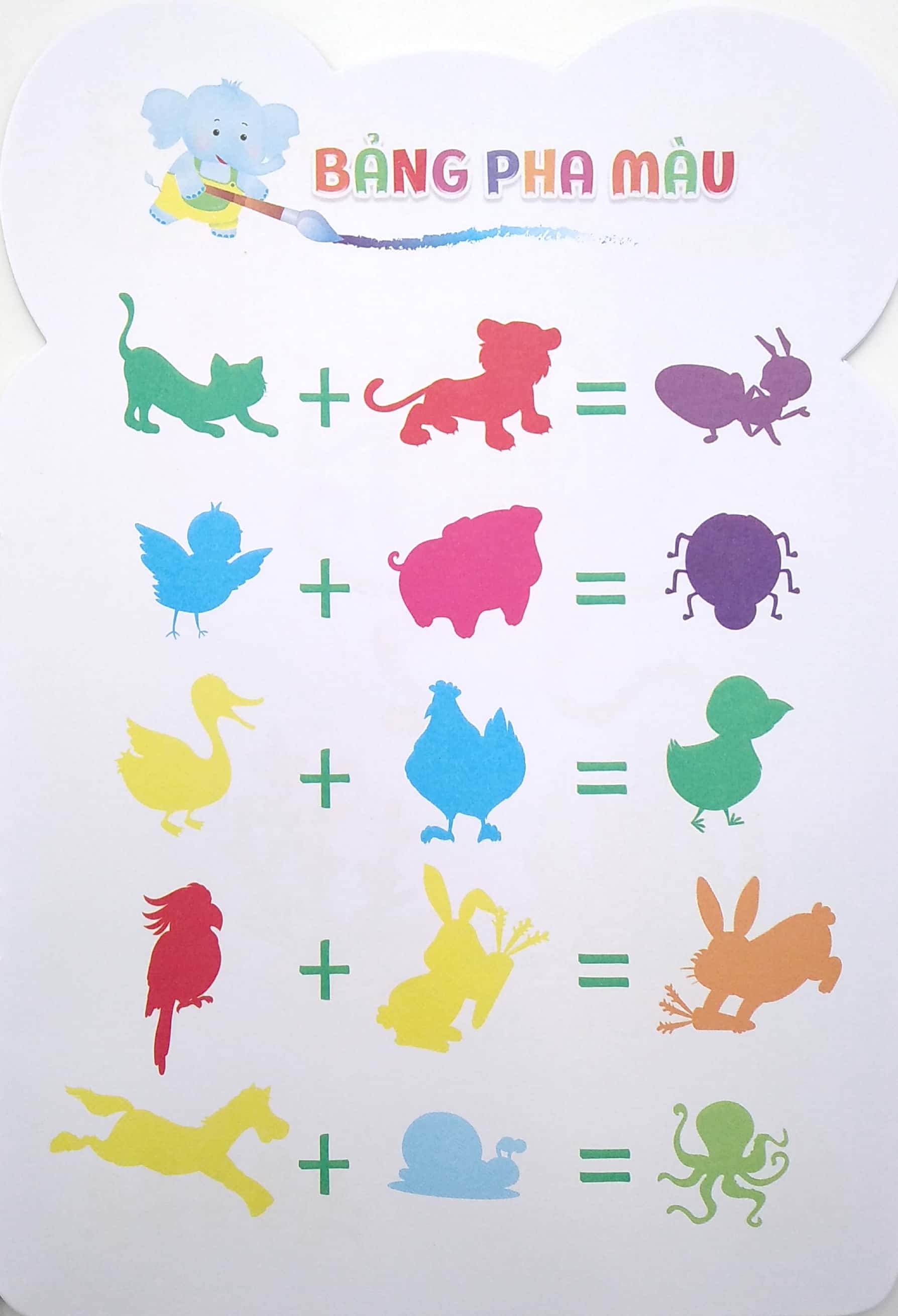 gấu con khéo tay - bé tô màu: động vật biển