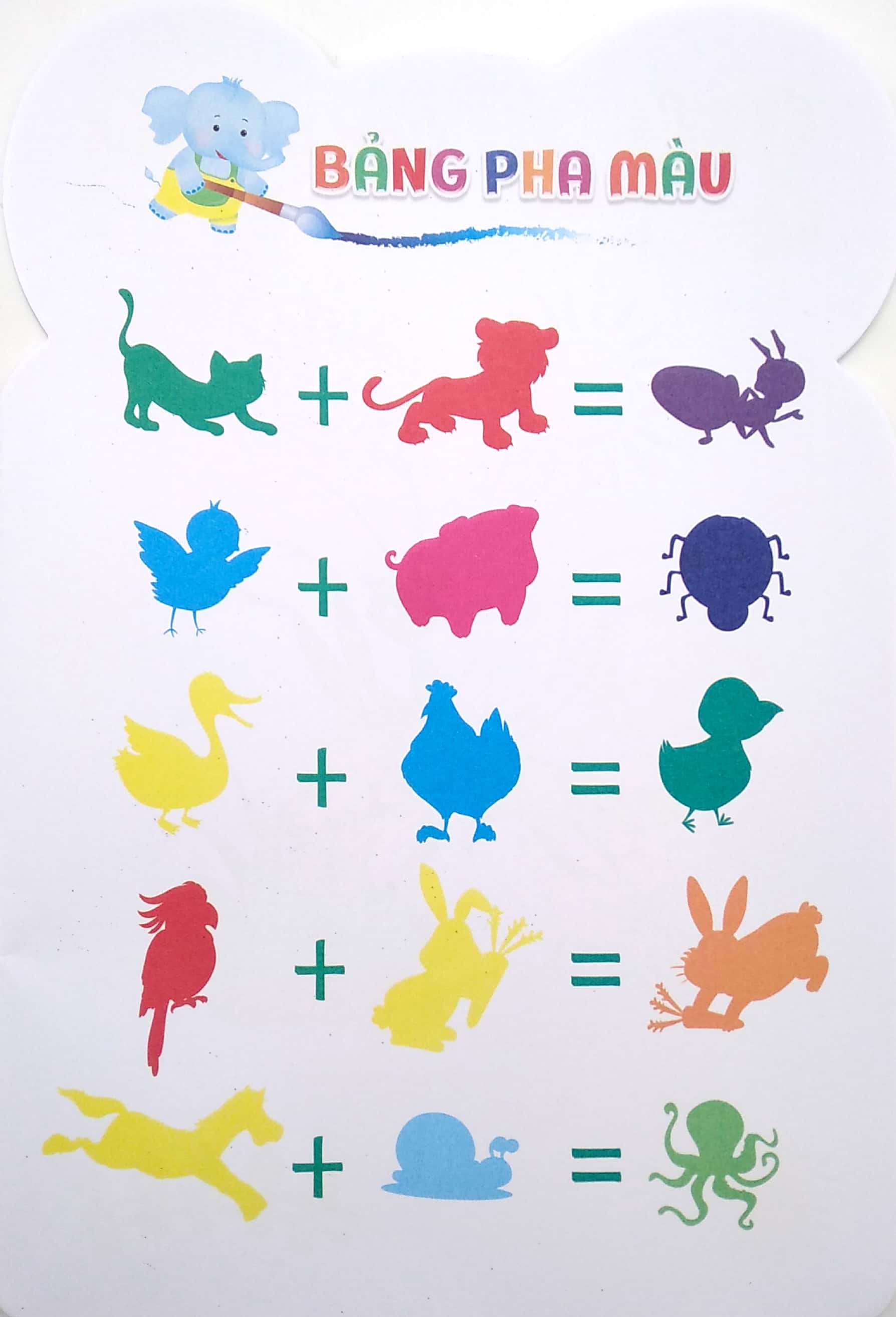 gấu con khéo tay - bé tô màu: thế giới côn trùng