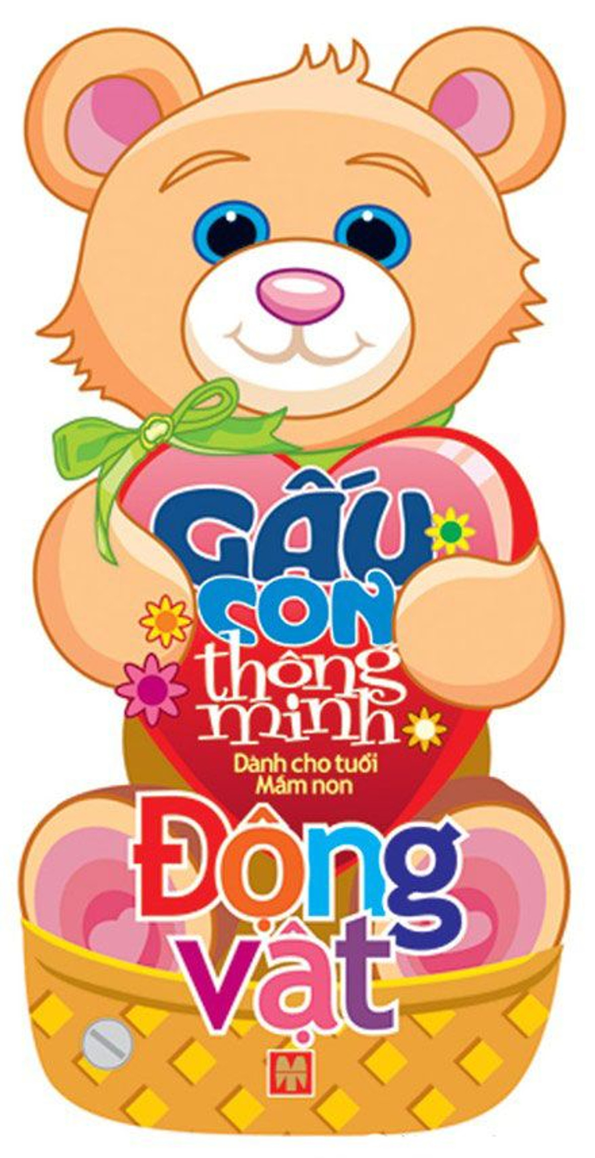 gấu con thông minh - dành cho trẻ mầm non - động vật (tái bản 2023)