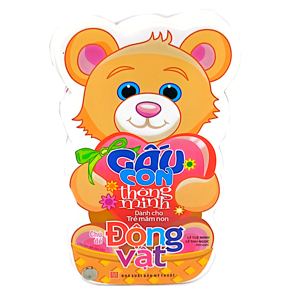 gấu con thông minh - dành cho trẻ mầm non - động vật (tái bản 2023)