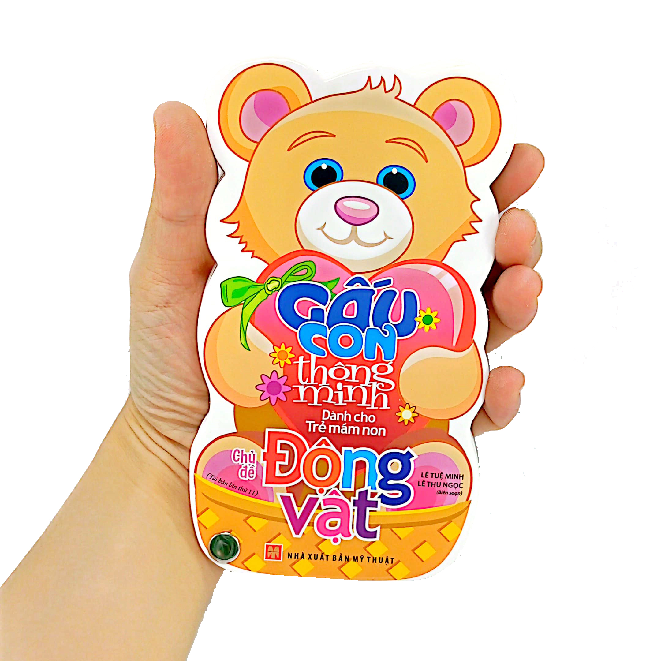 gấu con thông minh - dành cho trẻ mầm non - động vật (tái bản 2023)