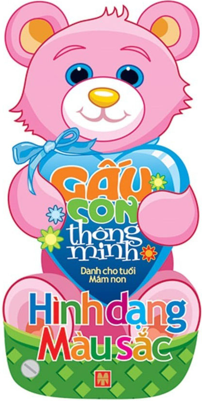gấu con thông minh - dành cho trẻ mầm non - hình dạng, màu sắc (tái bản 2023)