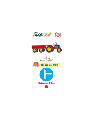 gấu con thông minh - rau củ quả (dành cho trẻ mầm non)