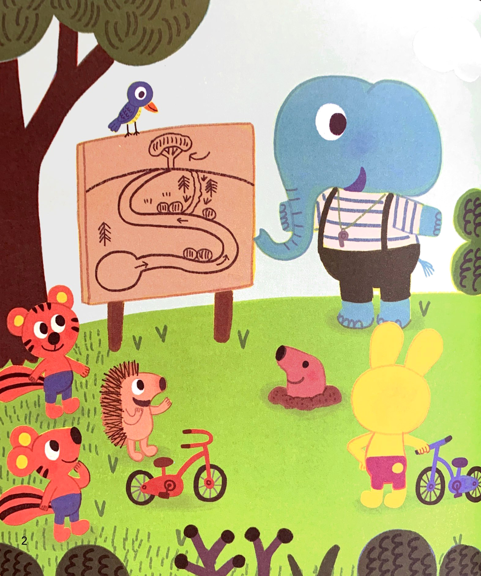 gấu con tinh nghịch - cạnh tranh và đoàn kết: mình sẽ về đích đầu tiên!