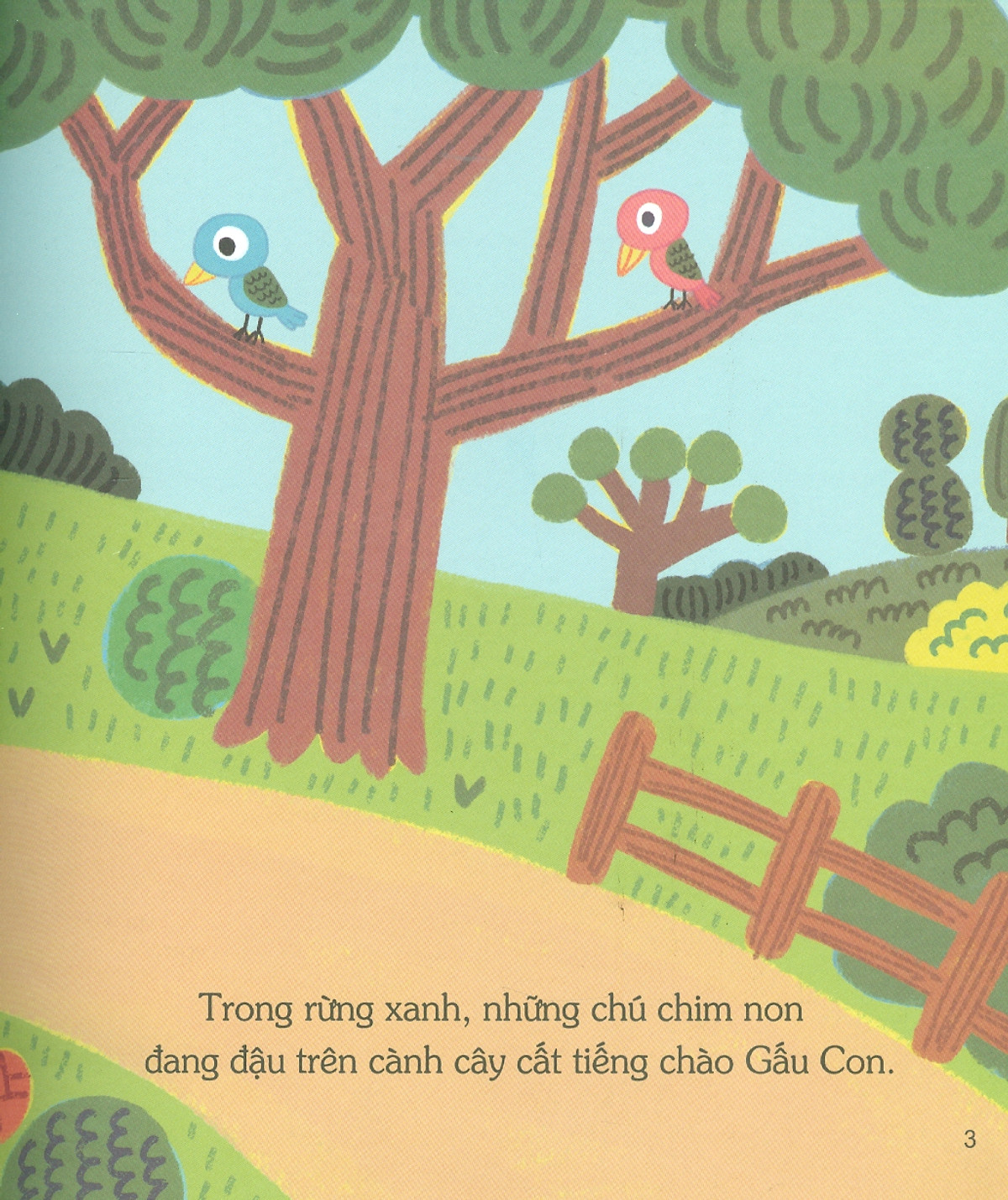 gấu con tinh nghịch - điều tiết cảm xúc: gấu con ơi, cậu đi đâu thế?