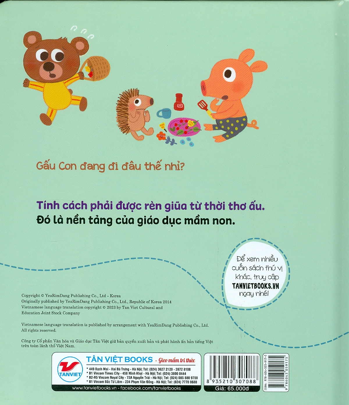 gấu con tinh nghịch - điều tiết cảm xúc: gấu con ơi, cậu đi đâu thế?