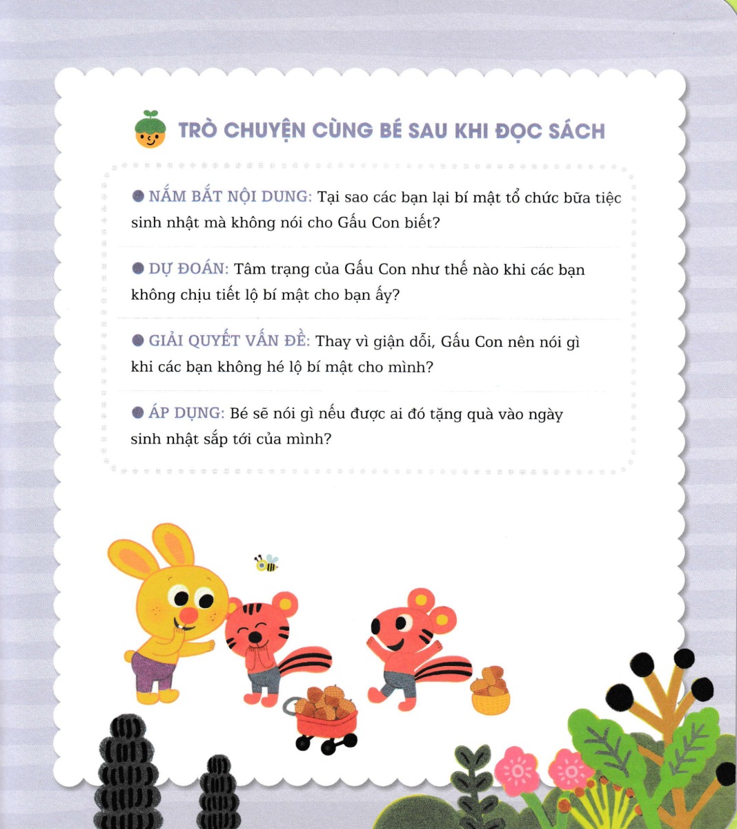 gấu con tinh nghịch - lòng tự trọng: suỵt! bí mật nhé!