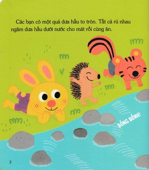 gấu con tinh nghịch - trung thực và chia sẻ - làm thế nào để ăn dưa hấu thật ngon? (tái bản 2024)