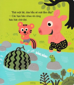 gấu con tinh nghịch - trung thực và chia sẻ - làm thế nào để ăn dưa hấu thật ngon? (tái bản 2024)