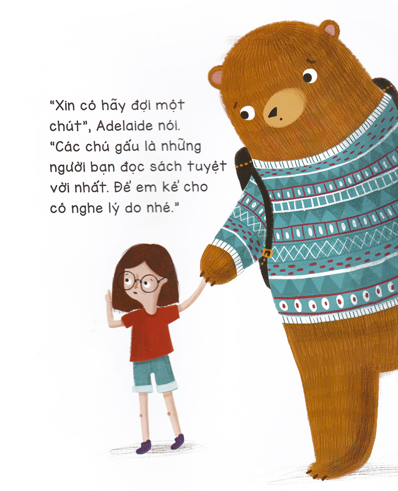gấu là bạn đọc sách tuyệt với nhất (tái bản 2020)