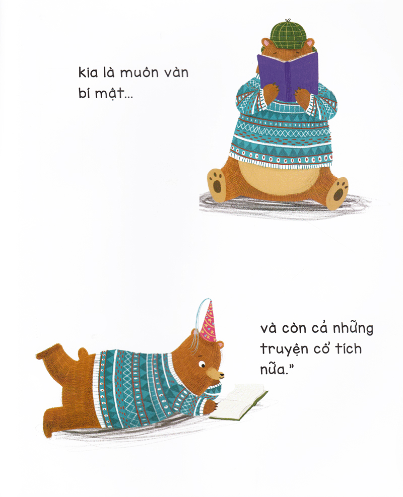 gấu là bạn đọc sách tuyệt với nhất (tái bản 2020)