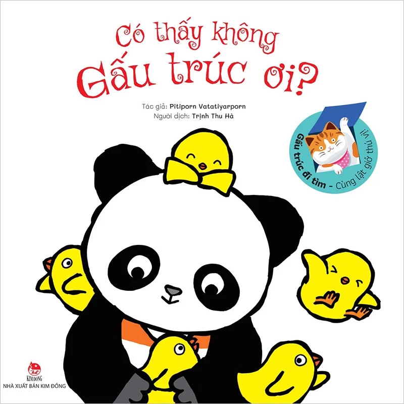 gấu trúc đi tìm - cùng lật giở thú vị - có thấy không gấu trúc ơi?