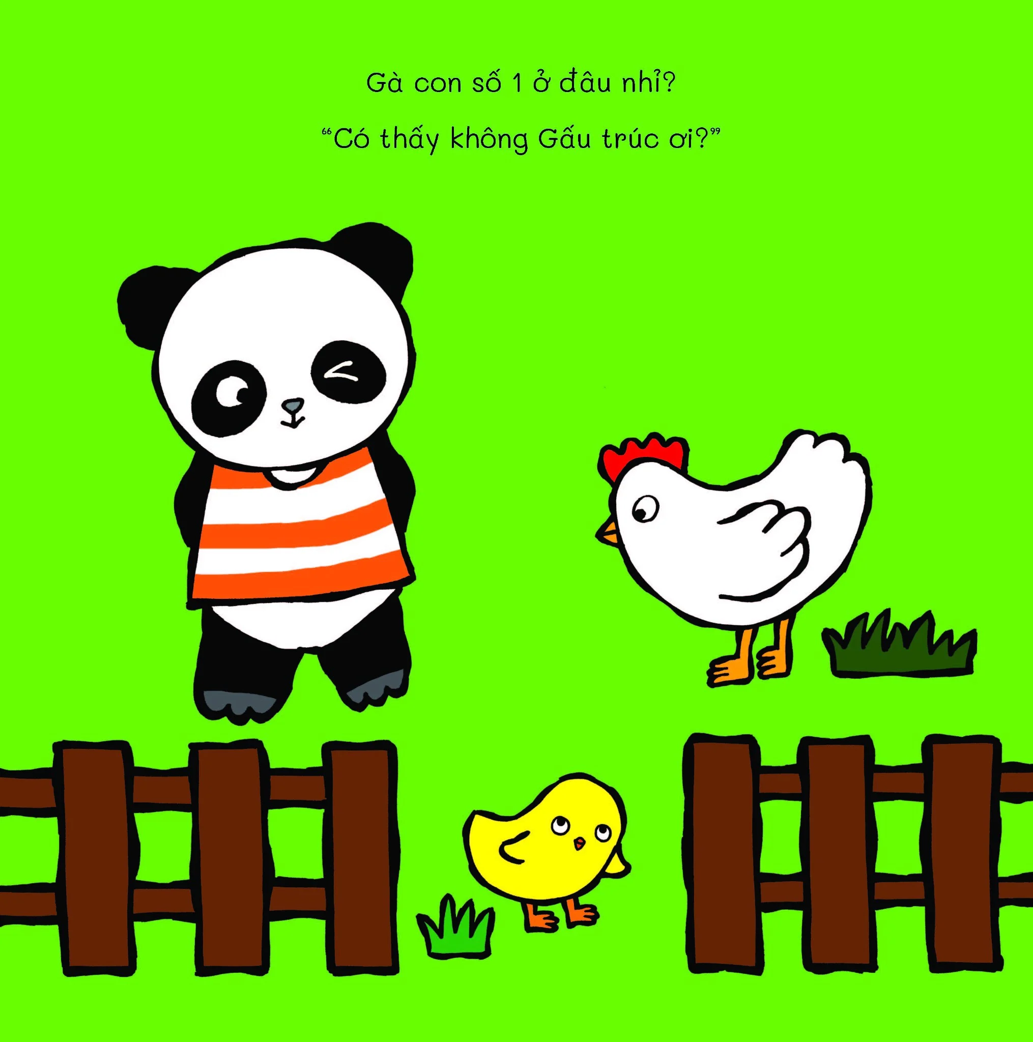 gấu trúc đi tìm - cùng lật giở thú vị - có thấy không gấu trúc ơi?