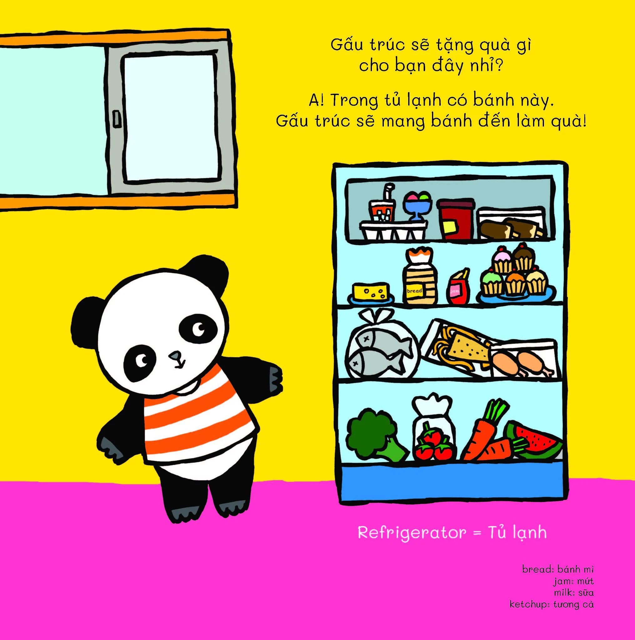 gấu trúc đi tìm - cùng lật giở thú vị - làm thế nào đây gấu trúc ơi?