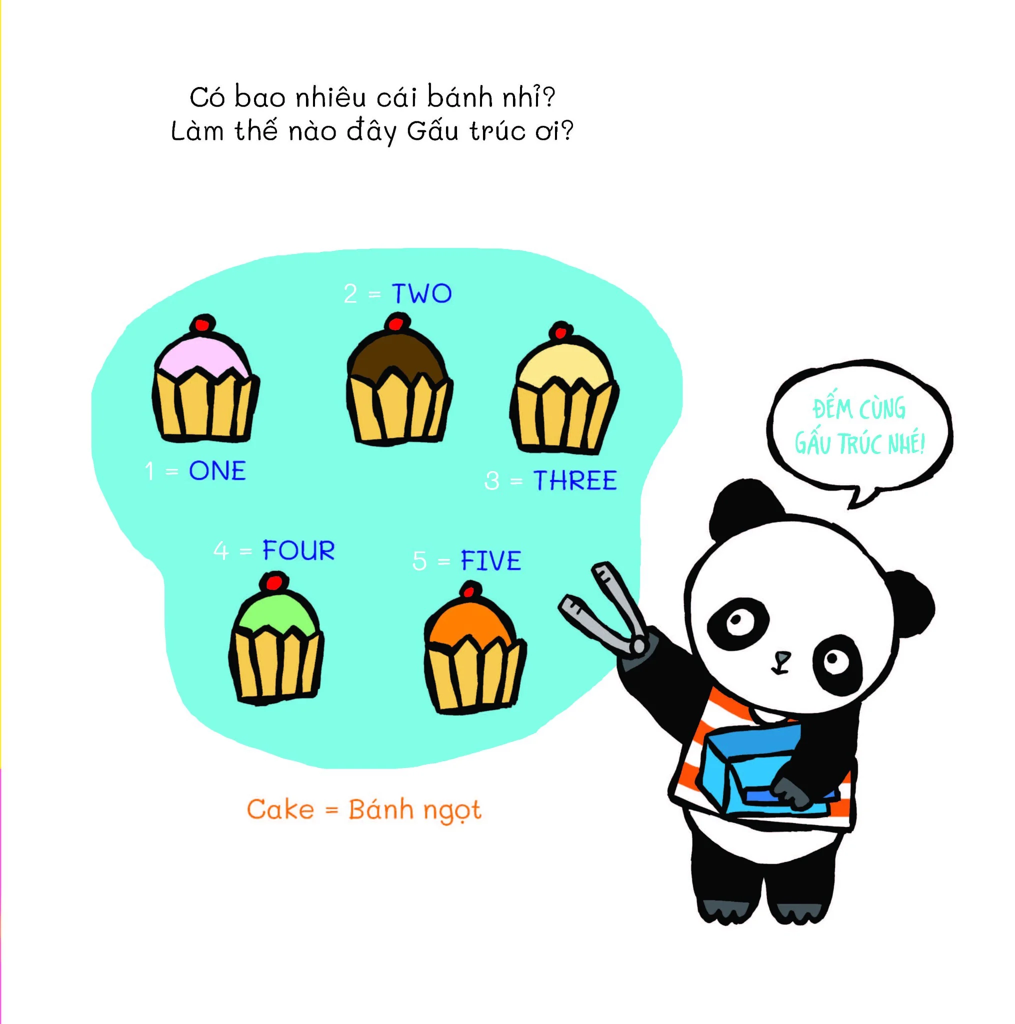 gấu trúc đi tìm - cùng lật giở thú vị - làm thế nào đây gấu trúc ơi?