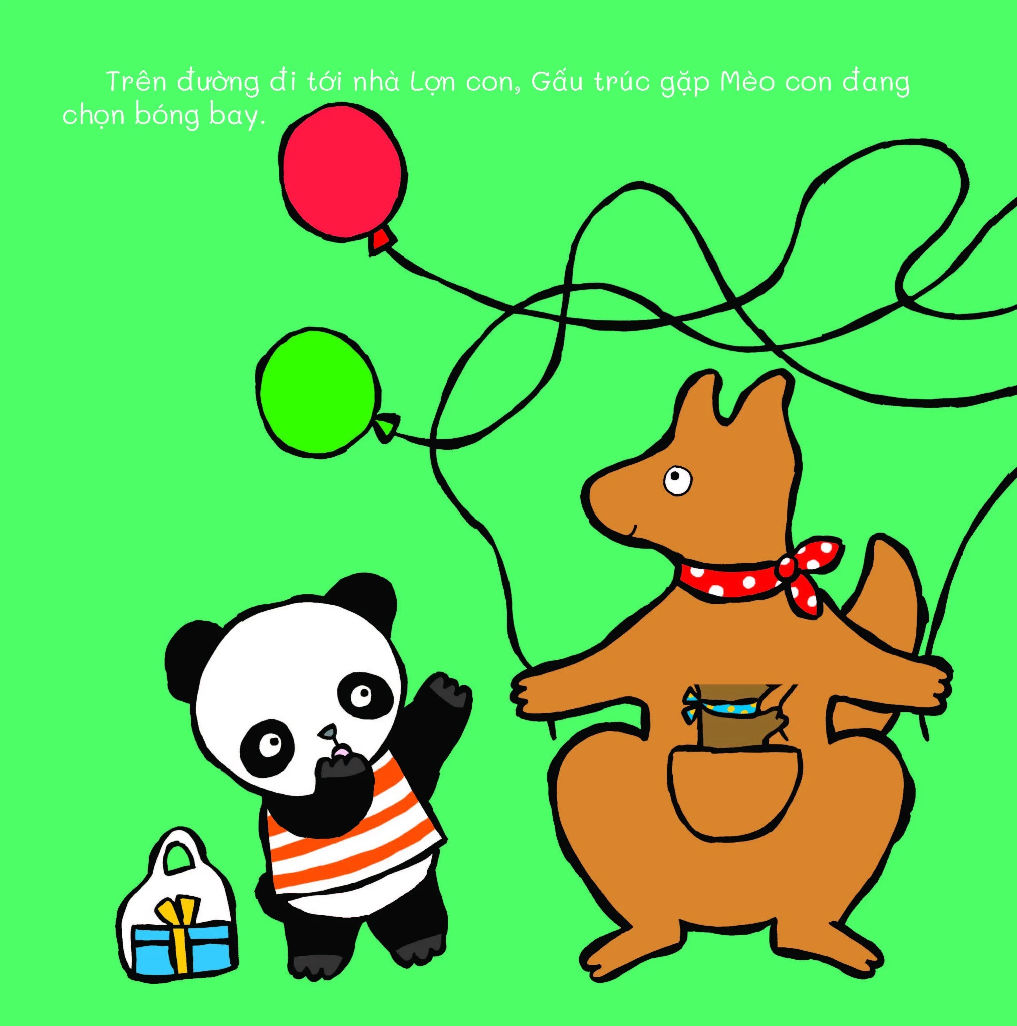 gấu trúc đi tìm - cùng lật giở thú vị - làm thế nào đây gấu trúc ơi?