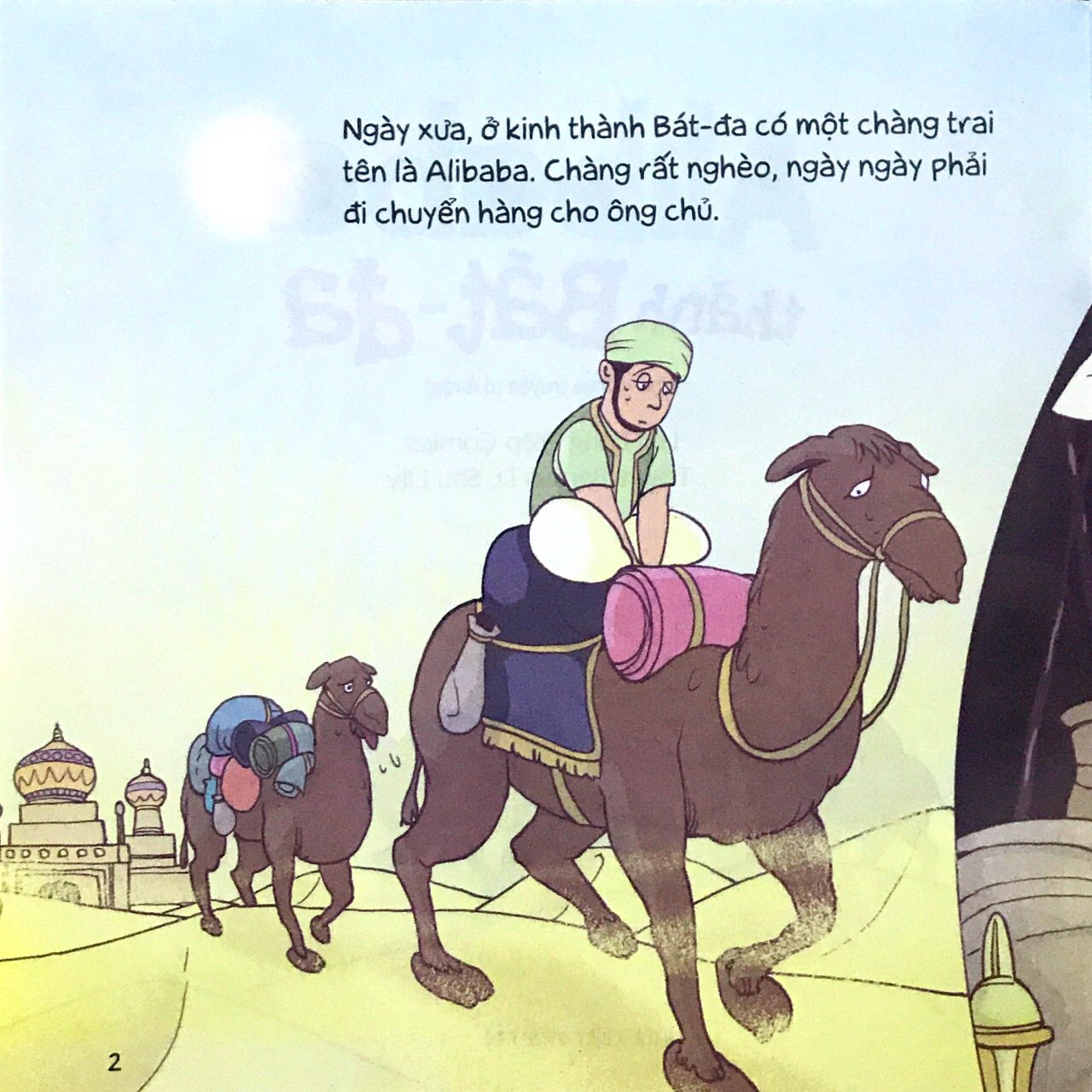 gấu xù kể chuyện - alibaba thành bát-đa