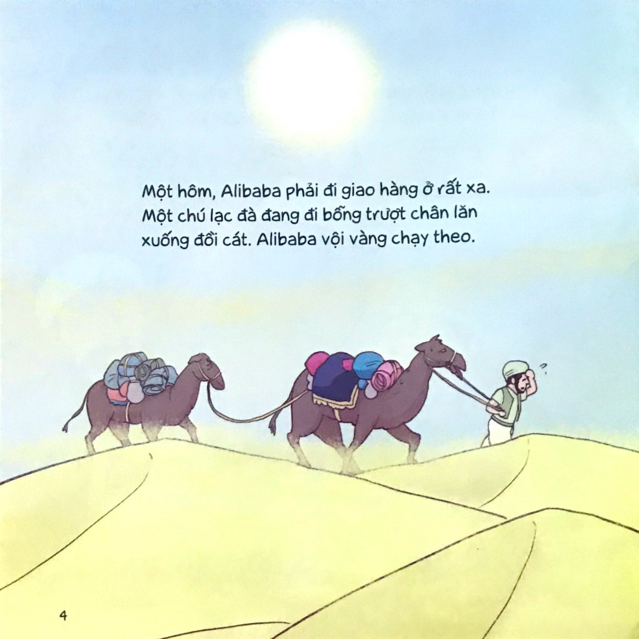 gấu xù kể chuyện - alibaba thành bát-đa