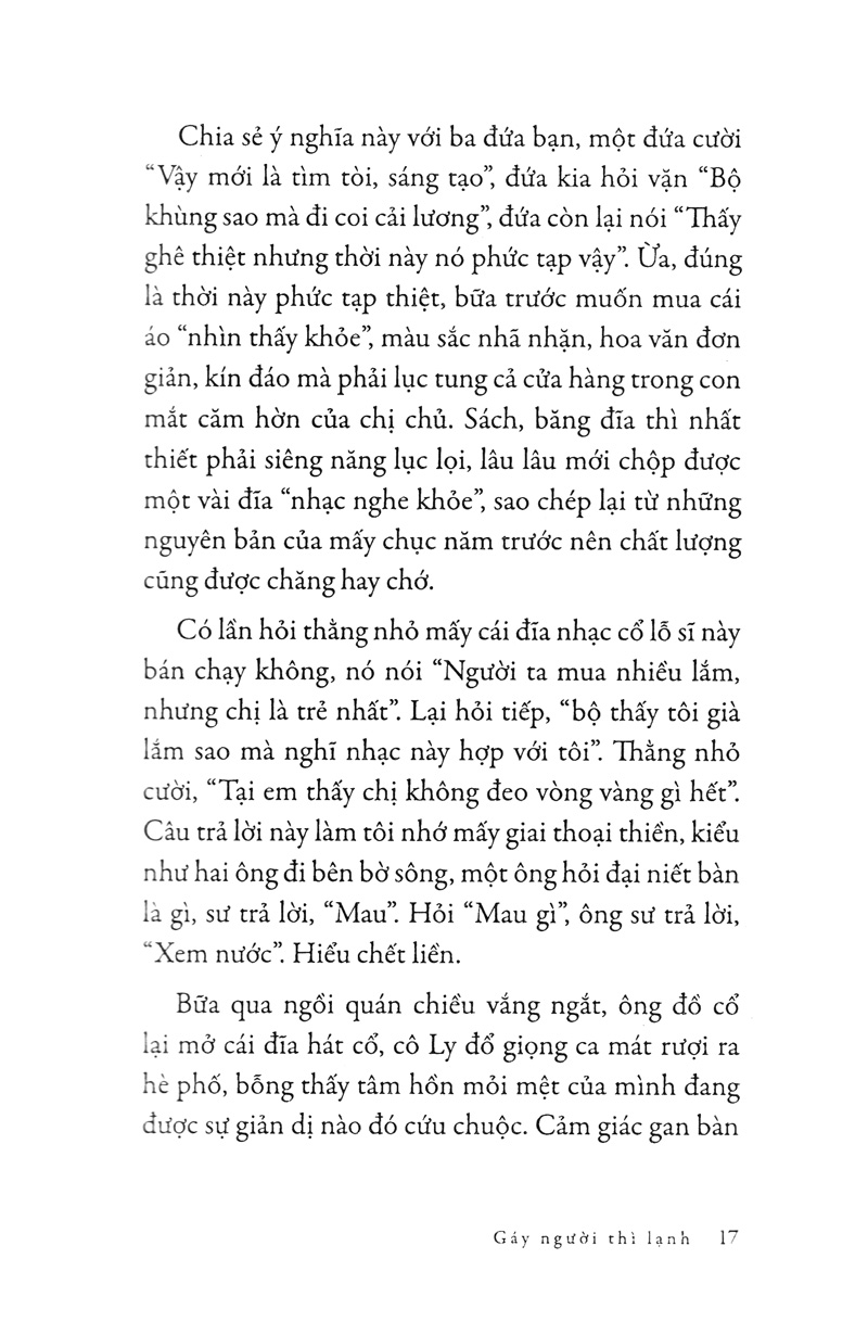 gáy người thì lạnh (tái bản 2022)