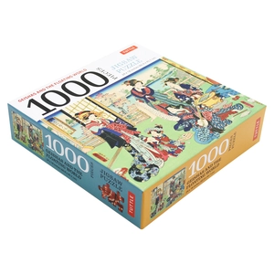 geishas and the floating world - 1000 piece jigsaw puzzle: finished size 24 x 18 inches (61 x 46 cm)