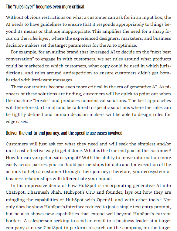 Generative AI (HBR Insights)