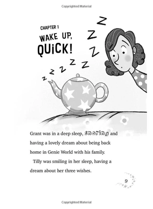 genie and teeny: the wishing well