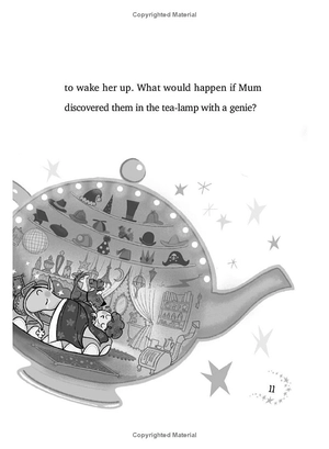 genie and teeny: the wishing well