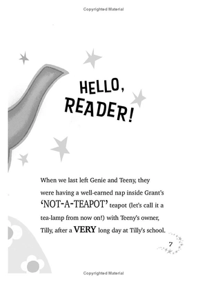 genie and teeny: the wishing well