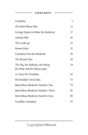 george's marvellous medicine